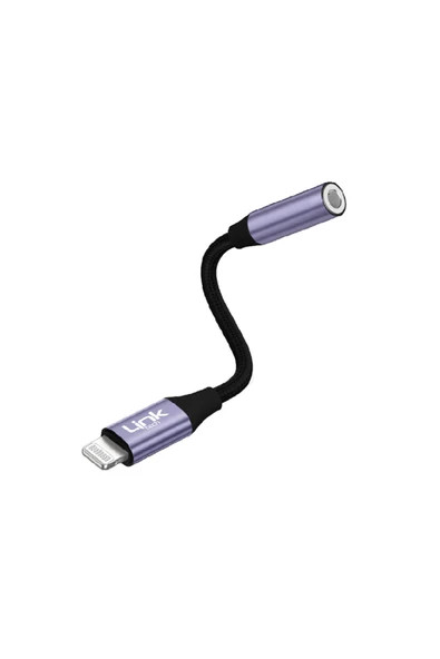 A199 Iph Lightning - 3.5mm Tak-çalıştır Kulaklık Kablosu ürün görseli 1