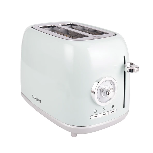Yasomi YK-688T Retro Mavi İki Dilim Ekmek Kızartma Makinesi ürün görseli 1
