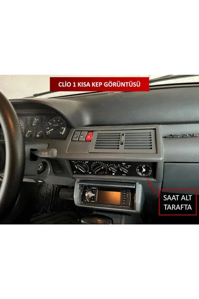 Clio 1 (91-98) Orta Kalorifer Izgarası Uyumlu ürün görseli 1