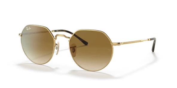 Ray-Ban Jack 3565 001/51 Gold-Brown Güneş Gözlüğü ürün görseli 1