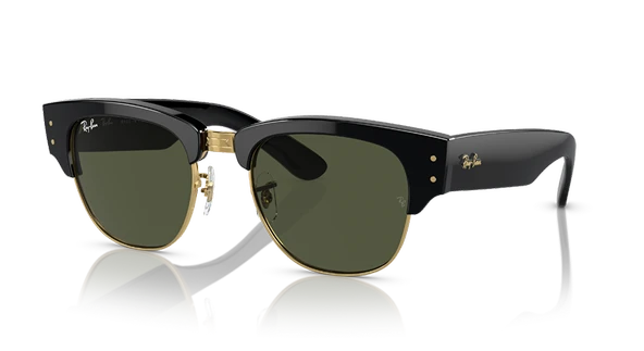 Ray-Ban Mega Clubmaster 0316S 901/31 Black/Gold-Green Güneş Gözlüğü ürün görseli 1