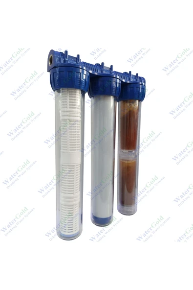 Watergold Suyu Kireçten Temizleyen Filtreler Granül Karbon Ve Reçine Arıtım ürün görseli 1