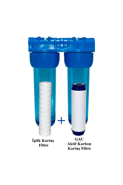 Watergold Pislik Çamur Pas Temizleyici Koku Önleyici Iplik Filtre 10" Inç ürün görseli 1