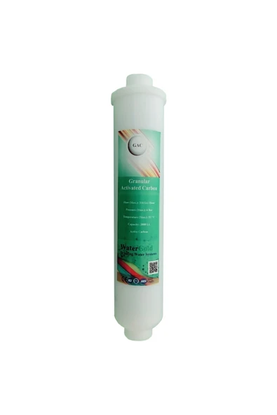 Watergold Su Arıtma Cihazı Inline Aktif Karbon Filtresi 2" Inç ürün görseli 1