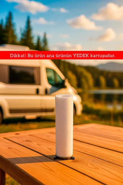 Car Fil Karavan Su Deposu İnce Tortu Tutucu Dolum Filtresi Yedek Kartuşu ürün görseli 1