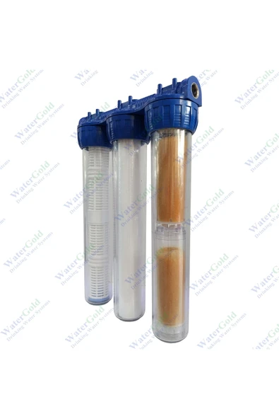 Watergold Yıkanabilir Tortu Ve Kireç Önleme Reçine Arıtma Filtresi ürün görseli 1