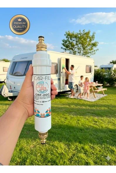 Car Fil | Karavan & Tekne Su Deposu Klor, Kötü Koku ve Renk Giderici Premium Filtre ürün görseli 1