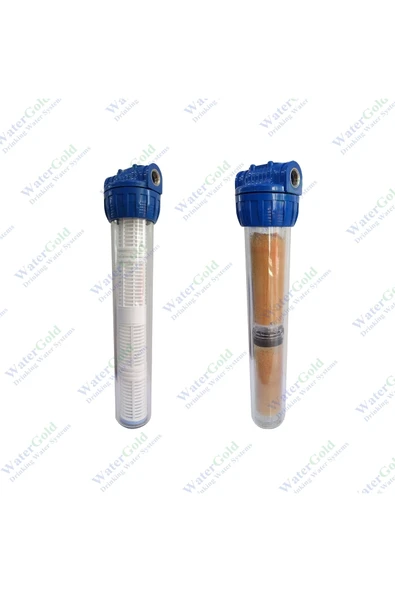 Watergold Tortu Ve Pislik Önleyici Yıkanabilir + Kireç Giderici Filtre 20" ürün görseli 1