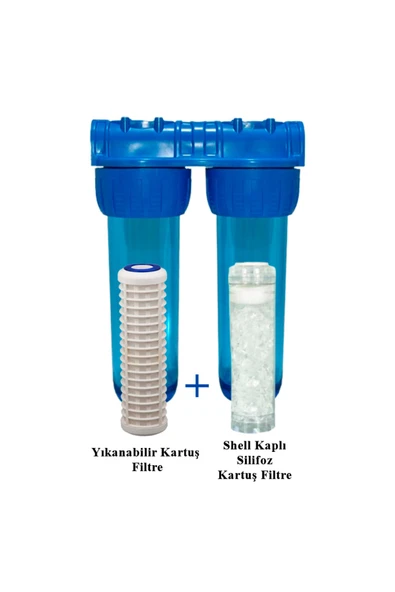 Watergold Silifoz Kireç Kırıcılı Yıkanabilir Tortu Ve Kireç Önleyici Filtre ürün görseli 1