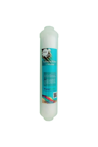 Watergold Su Arıtma Cihazı 1 Micron Inline Tortu Filtresi 2" Inç ürün görseli 1