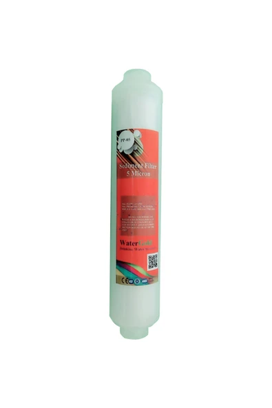 Watergold Su Arıtma Cihazı 5 Micron Inline Tortu Filtresi 2" Inç ürün görseli 1