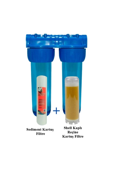 Watergold Kum Kireç Çamur Pas Mil Arıtıcı Su Arıtma Filtre10" Inç ürün görseli 1