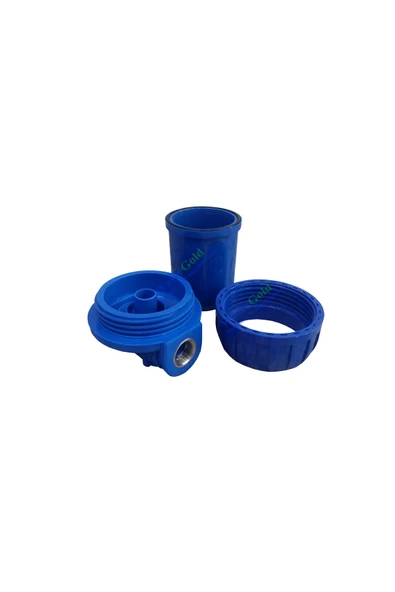 Watergold Daire Sayaç Girişi Su Arıtma Filtre Kabı Boş Housing 5" ürün görseli 1