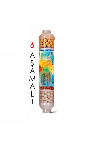 Watergold 6 Asamali Su Arıtma Yüksek Mineral Filtresi ürün görseli 1