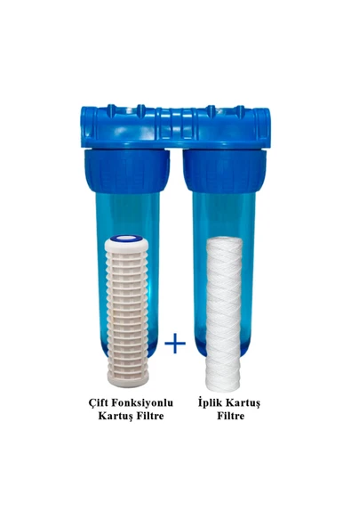 Watergold Kir Pislik Ve Tortu Önleyici Su Arıtma Filtre 10" Inç ürün görseli 1