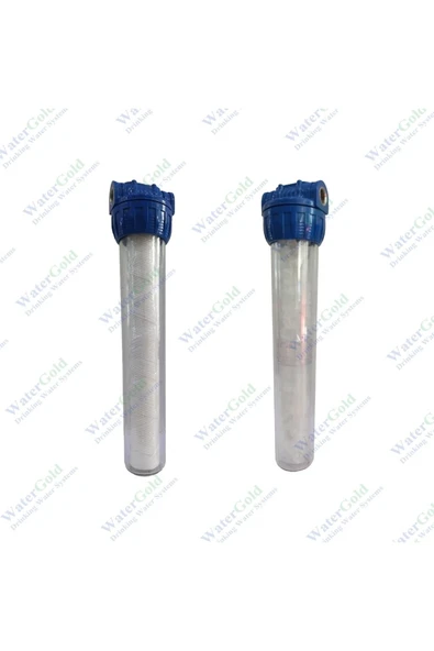 Watergold Daire Girişi Için Su Arıtma Kireç Kırıcı Filtre 20" Inç ürün görseli 1