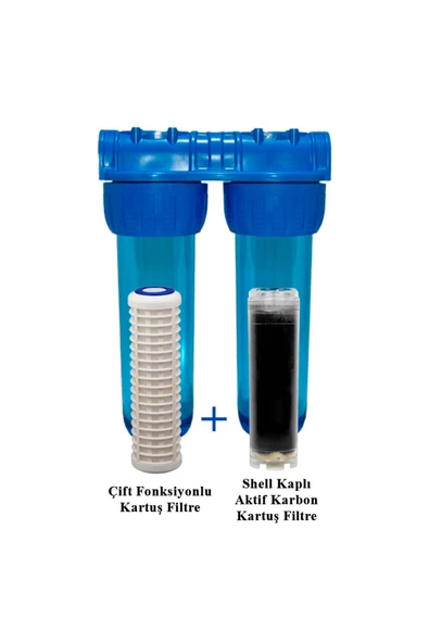 Watergold Koku Ve Tat Önleyici Su Arıtma Cihazı Filtre 10" Inç ürün görseli 1