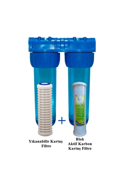 Watergold Pislik Süzücü Ve Koku Önleyici Yıkanabilir Kartuşlu Filtre ürün görseli 1