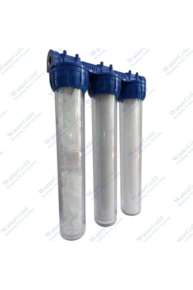 Watergold Pislik Tutuculu Kireç Önleme Ve Su Yumuşatma Filtresi ürün görseli 1