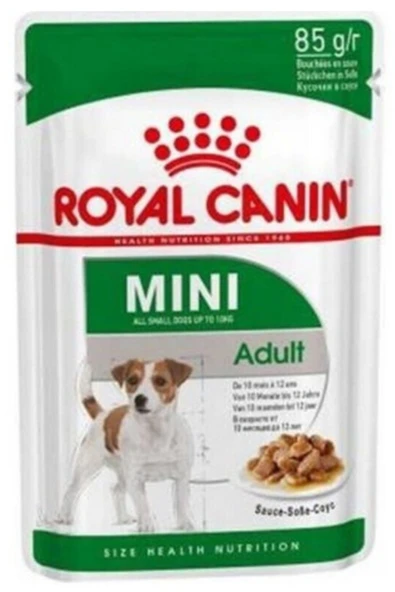 Royal Canin Mini Adult Küçük Irk Yetişkin Yaş Köpek Maması 85 Gr ürün görseli 1