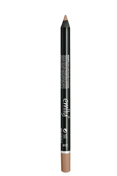 Emily Long Lasting Lip Pencil 208 – Uzun Süre Kalıcı, Yumuşak Uçlu Dudak Kalemi ürün görseli 1