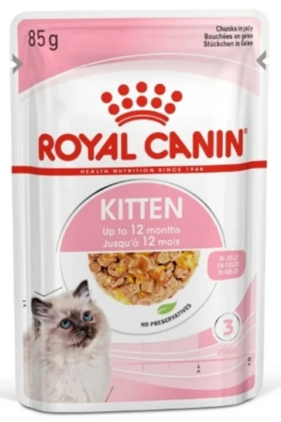 Royal Canin Jelly Kitten Instinctive Yavru Yaş Kedi Maması 85 Gr ürün görseli 1