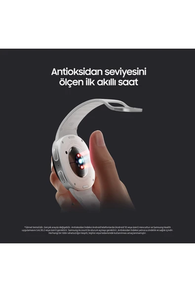 Samsung Galaxy Watch8 44mm Gümüş - Resim 7