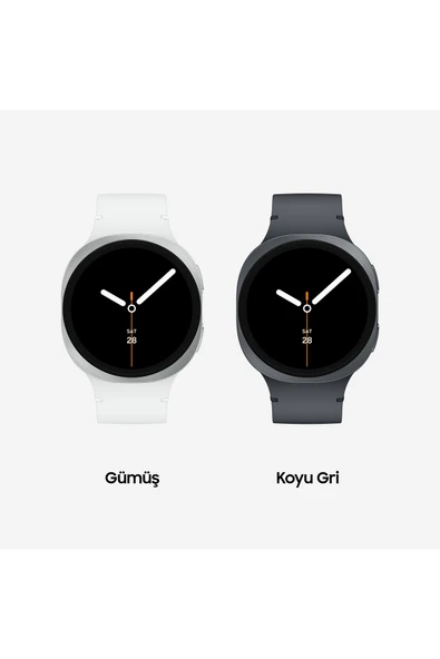 Samsung Galaxy Watch8 44mm Gümüş - Resim 2