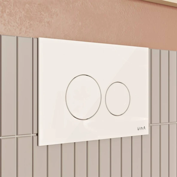 Vitra Origin Vetro Kumanda Paneli Beyaz - Resim 3