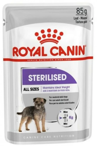 Royal Canin CCN Sterilised Kısırlaştırılmış Köpek Yaş Maması 85 Gr ürün görseli 1