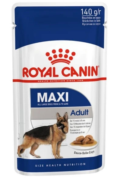 Royal Canin Maxi Adult Büyük Irklar için Yaş Köpek Maması 140 Gr ürün görseli 1
