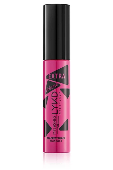 LYKD Extra Volume Blackest Black Maskara – Ekstra Hacim Veren Yoğun Siyah Uzun Süre Kalıcı Maskara ürün görseli 1