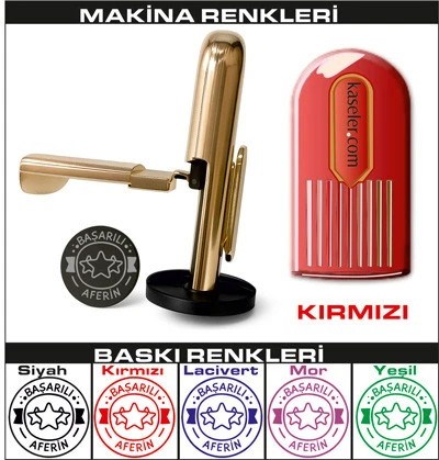 YUVARLAK CEP KAŞE KIRMIZI ürün görseli 1