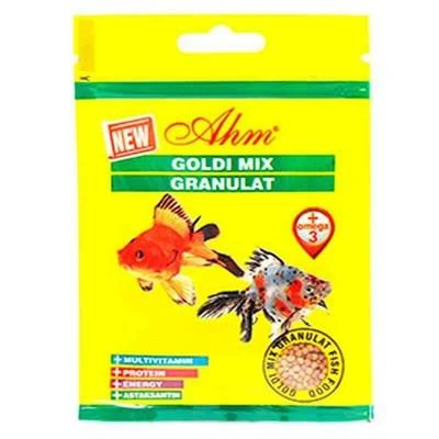 Ahm Goldi Mix Granulat Balık Yemi 15 Gr ürün görseli 1