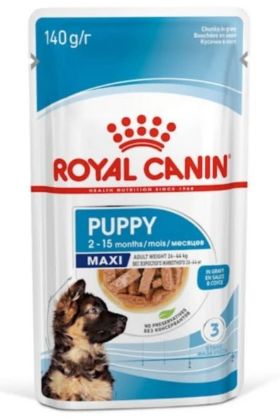 Royal Canin Maxi Puppy Büyük Irk Yavru Köpek Yaş Maması 140 Gr ürün görseli 1