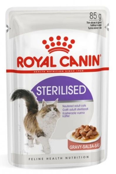 Royal Canin Gravy Sterilised Kısırlaştırılmış Yaş Kedi Maması 85gr ürün görseli 1