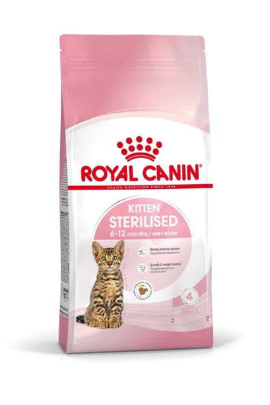 Royal Canın Kitten Sterilised 2kg Yavru Kısır Kedi Maması 6 Ay-12 Ay Arası ürün görseli 1