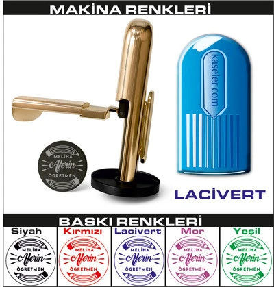 YUVARLAK CEP KAŞE MAVİ ürün görseli 1