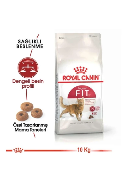 Fit 32 10 Kg Yetişkin Kuru Kedi Maması ürün görseli 1