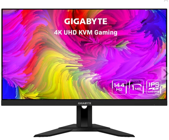 Gigabyte M28U 28 inç 144Hz 1ms (HDMI+DP+Type-C) Adaptive Sync HDR 400 3840x2160 4K UHD IPS Gaming Monitör ürün görseli 1