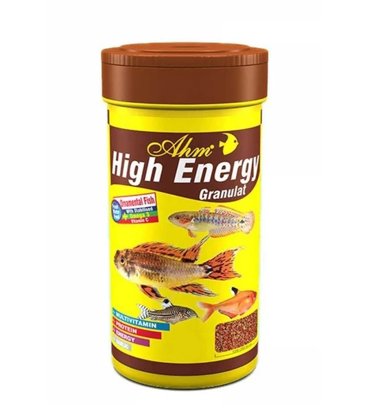 Ahm High Energy Granulat Balık Yemi 100 ml ürün görseli 1