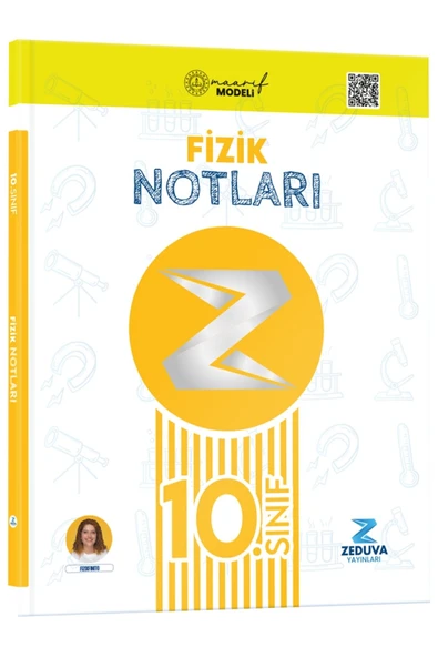 Fizikfinito 10. Sınıf Maarif Modeli Fizik Notları Zeduva Yayınları ürün görseli 1