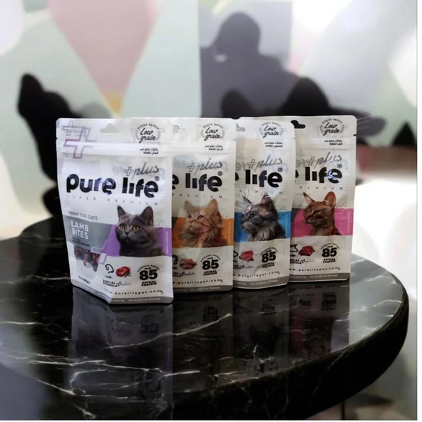 Pure life Plus Lokmalık Kedi Ödül Maması 60 GR Çoklu adet ürün görseli 1
