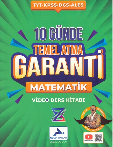 PARAF AKADEMİ MATEMATİK-10 GÜNDE TEMEL ATMA ürün görseli 1