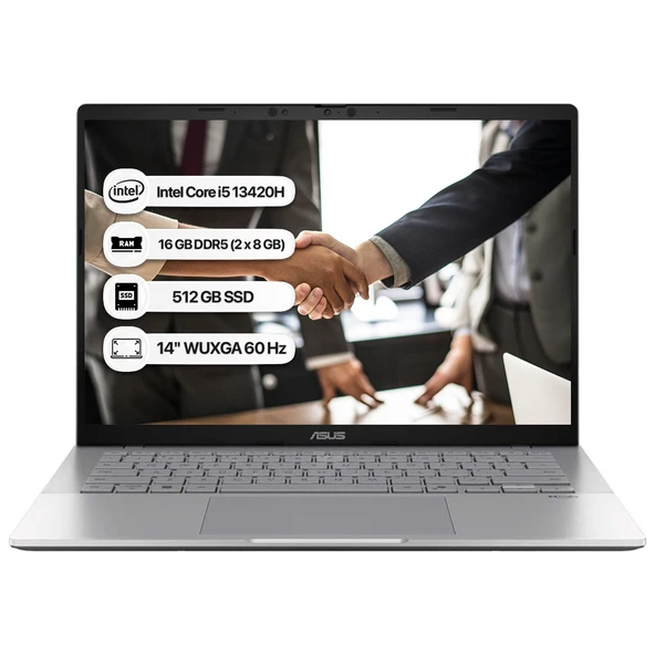 Asus Vivobook S14 S3407VA-LY015 Intel Core i5-13420H 16GB RAM 512GB SSD 14 inç WUXGA FreeDOS ürün görseli 1