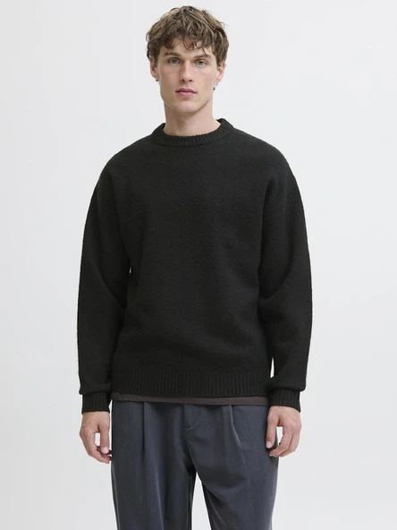 Jack Jones Soho Ollıe Relax Fit Erkek Kazak 12278924 ürün görseli 1