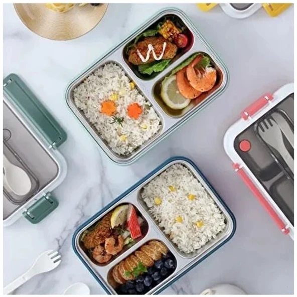 Vagonlife Tynimo Lunchbox Yeşil 1000 ml - Resim 4