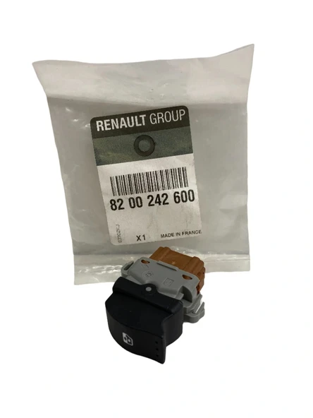 Ön Sol Cam Açma Düğmesi Renault Master 2 (Tekli) 8200242600 MAİS ürün görseli 1