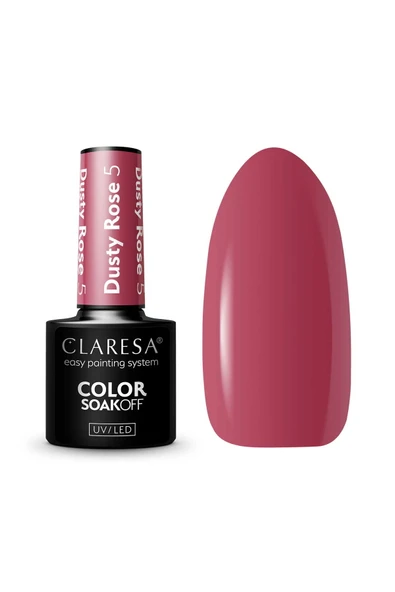 Claresa Kalıcı Oje Koyu Gül Pembe 05 5gr ürün görseli 1