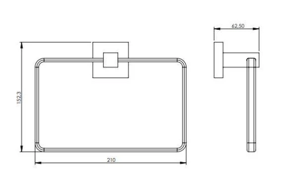 Serel Diagonal Halka Havluluk 140104006 - Resim 2
